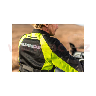bunda NET STREAM, SPIDI (černá/žlutá fluo)