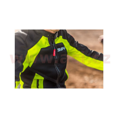 bunda NET STREAM, SPIDI (černá/žlutá fluo)