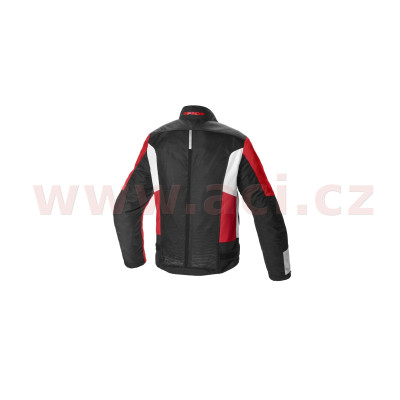 bunda SOLAR NET SPORT, SPIDI (černá/červená/bílá)