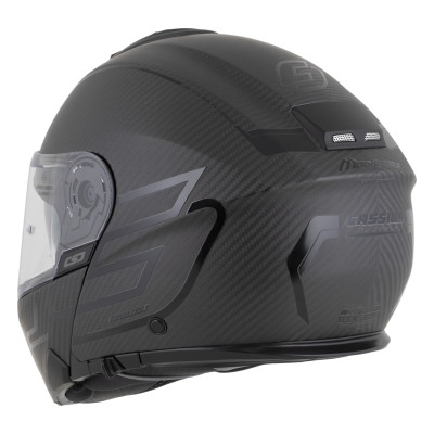 přilba Modulo 2.1 Plus Carbon BlackOut, CASSIDA (carbon matná/černá) 2026