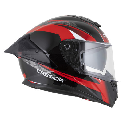 přilba Integral GTS 2.1 Mega, CASSIDA (černá/červená/bílá) plexi s přípravou pro Pinlock 2026