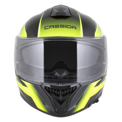 přilba Integral GTS 2.1 Mega, CASSIDA (černá/žlutá fluo/bílá) plexi s přípravou pro Pinlock 2026