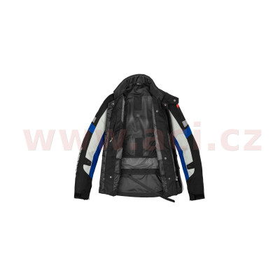 bunda OUTLANDER, SPIDI (černá/šedá/modrá)