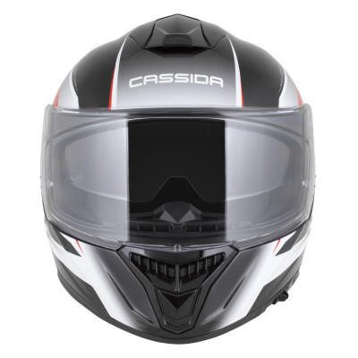 přilba Integral GTS 2.1 Mega, CASSIDA (černá/bílá/červená) plexi s přípravou pro Pinlock 2026