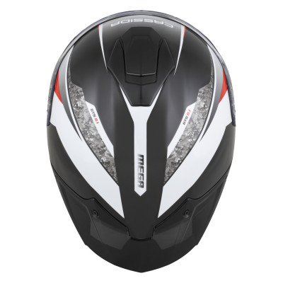 přilba Integral GTS 2.1 Mega, CASSIDA (černá/bílá/červená) plexi s přípravou pro Pinlock 2026