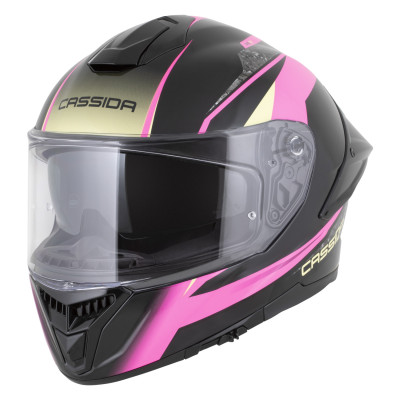 přilba Integral GTS 2.1 Mega, CASSIDA (černá/růžová/bílá/vanilková) plexi s přípravou pro Pinlock 2026