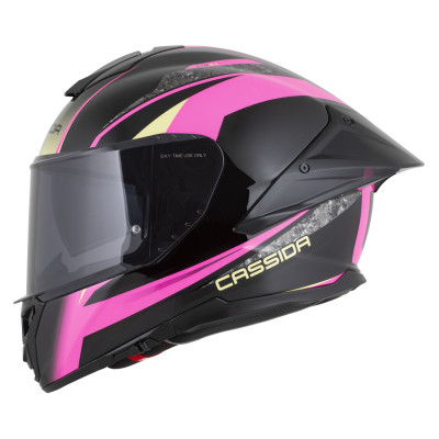 přilba Integral GTS 2.1 Mega, CASSIDA (černá/růžová/bílá/vanilková) plexi s přípravou pro Pinlock 2026