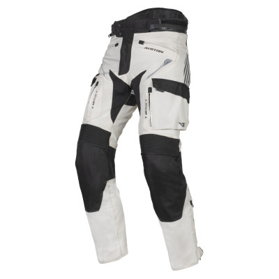 ZKRÁCENÉ kalhoty Rally II, AYRTON (bílá/černá/šedá) 2026