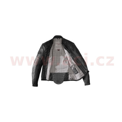 bunda CLUBBER, SPIDI (tmavá černá)