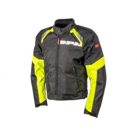 bunda FLASH EVO H2OUT, SPIDI (černá/žlutá fluo)