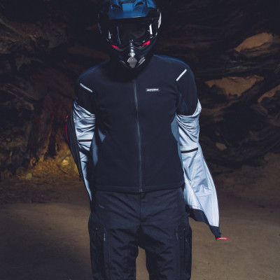 bunda MISSION T SOFT SHELL, SPIDI (černá)