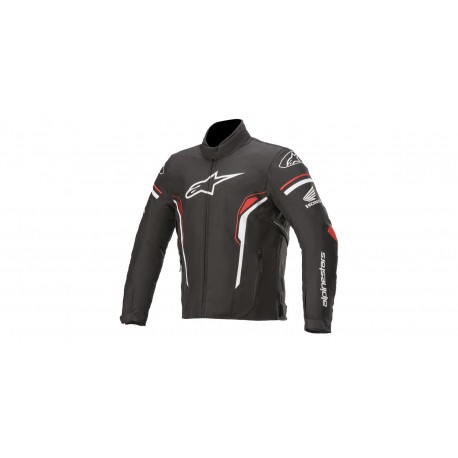 bunda T-SP-1 WATERPROOF HONDA kolekce, ALPINESTARS (černá/červená/bílá) 2025