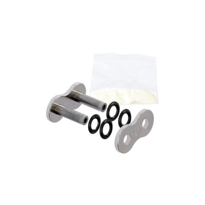 spojka řetězu 520Z3, JT CHAINS (barva stříbrná, nýtovací, typ RIVET)