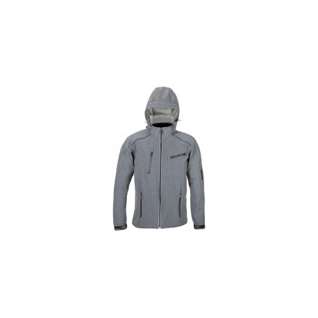 street softshell bunda SOFT, 4SQUARE - pánská (šedá) 2023
