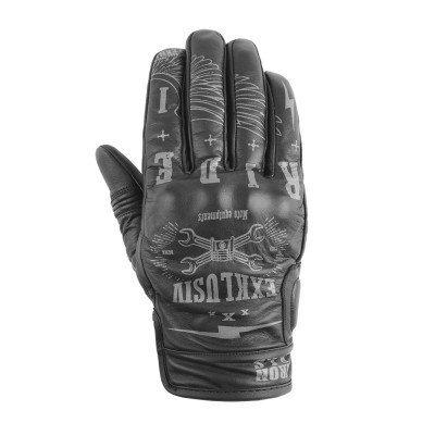 rukavice IRON RIS, NOX EXKLUSIV (černé) 2026