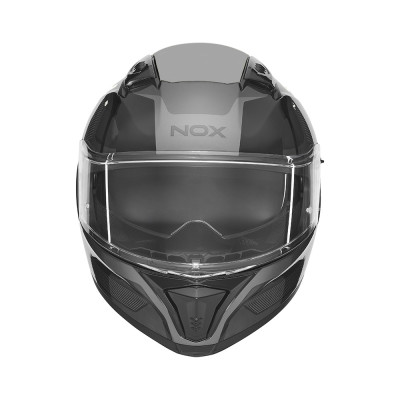 přilba N402 MENTOR, NOX (černá, bílá) 2026