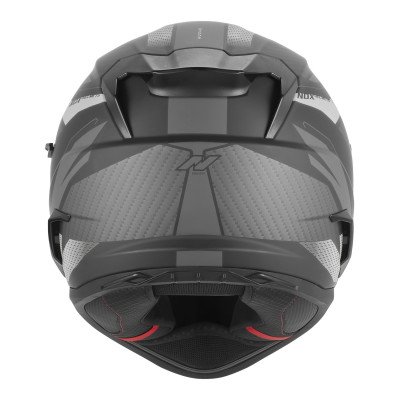 přilba N304-S REVO, NOX (černá matná, stříbrná) 2026