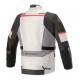 bunda ANDES DRYSTAR, TECH-AIR 5 kompatibilní, ALPINESTARS (světle šedá/tmavě šedá/černá/červená) 2025