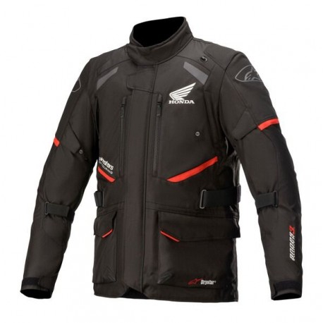 bunda ANDES DRYSTAR HONDA kolekce, TECH-AIR 5 kompatibilní, ALPINESTARS (černá/červená) 2025