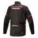 bunda ANDES DRYSTAR HONDA kolekce, TECH-AIR 5 kompatibilní, ALPINESTARS (černá/červená) 2025