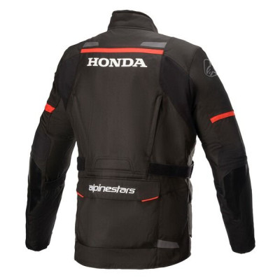 bunda ANDES DRYSTAR HONDA kolekce, TECH-AIR 5 kompatibilní, ALPINESTARS (černá/červená) 2025