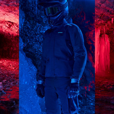 bunda VISION LIGHT, SPIDI (černá)