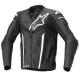 bunda FUSION, ALPINESTARS (černá/bílá/metalická šedá)