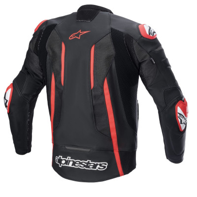 bunda FUSION, ALPINESTARS (černá/červená fluo)