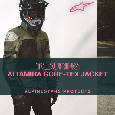 bunda ALTAMIRA GORE-TEX, ALPINESTARS (zelená/military zelená) 2025