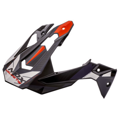 kšilt pro přilby N312 TRACK, NOX (modrá,červená)