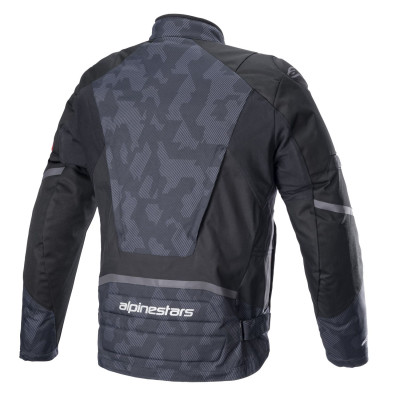 bunda RX-5 DRYSTAR, ALPINESTARS (černá/maskáčová/červená)