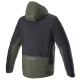 bunda STRATOS 2 TECHSHELL DRYSTAR, ALPINESTARS (zelená/černá)
