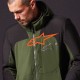 bunda STRATOS 2 TECHSHELL DRYSTAR, ALPINESTARS (zelená/černá)