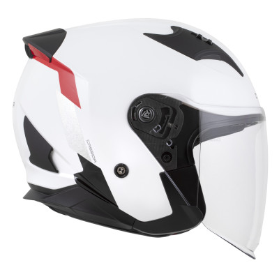 přilba Reflex 2.0 Safety, CASSIDA (bílá/červená/šedá/stříbrná reflexní) 2026