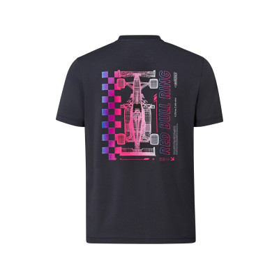 triko PIT STOP , RED BULL RING unisex (tmavě modré)