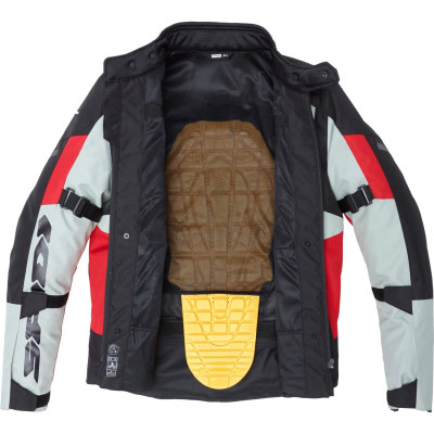 bunda CROSSMASTER, SPIDI (černá/šedá/červená)