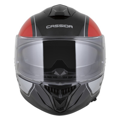 přilba Integral GT 2.1 Jawa Sport, CASSIDA (černá/červená perleť/stříbrná)