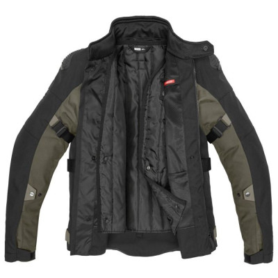 bunda RW H2OUT 2023, SPIDI (černá/vojenská zelená)