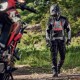 bunda HALO DRYSTAR, ALPINESTARS (světle šedá/tmavě šedá/černá/červená fluo) 2025