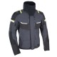 bunda STORMLAND DRY2DRY™, OXFORD ADVANCED (šedá/černá/žlutá fluo)