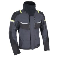 bunda STORMLAND DRY2DRY™, OXFORD ADVANCED (šedá/černá/žlutá fluo)