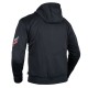 mikina SUPER HOODIE 2.0 SPORTS, OXFORD (černá)
