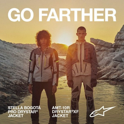 bunda AMT-10R DRYSTAR XF, ALPINESTARS (písková/černá/oranžová) 2025