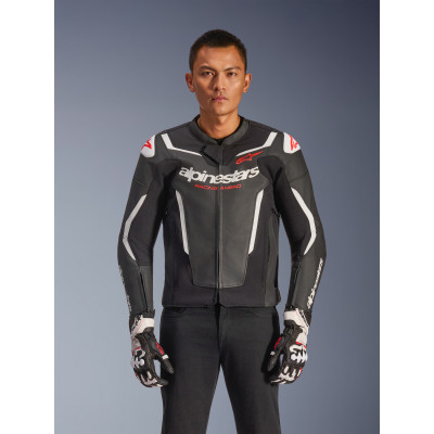 bunda GP FORCE V2, ALPINESTARS (černá/bílá/červená) 2026