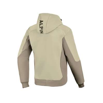 bunda RADIUM TECH HOODIE, ALPINESTARS (písková/hnědá) 2026
