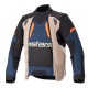 bunda HALO DRYSTAR, ALPINESTARS (tmavě modrá/khaki/oranžová/černá) 2025