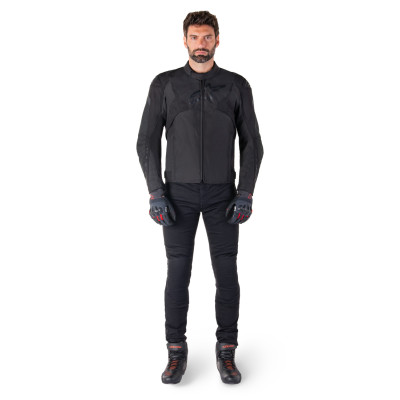 bunda T-JAWS V4 WATERPROOF, ALPINESTARS (černá/černá) 2026