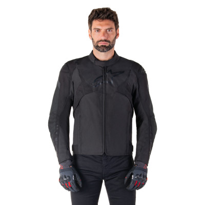 bunda T-JAWS V4 WATERPROOF, ALPINESTARS (černá/černá) 2026