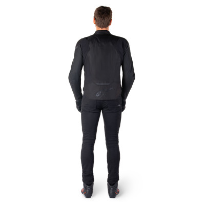 bunda T-JAWS V4 WATERPROOF, ALPINESTARS (černá/černá) 2026