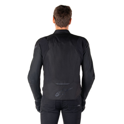 bunda T-JAWS V4 WATERPROOF, ALPINESTARS (černá/černá) 2026